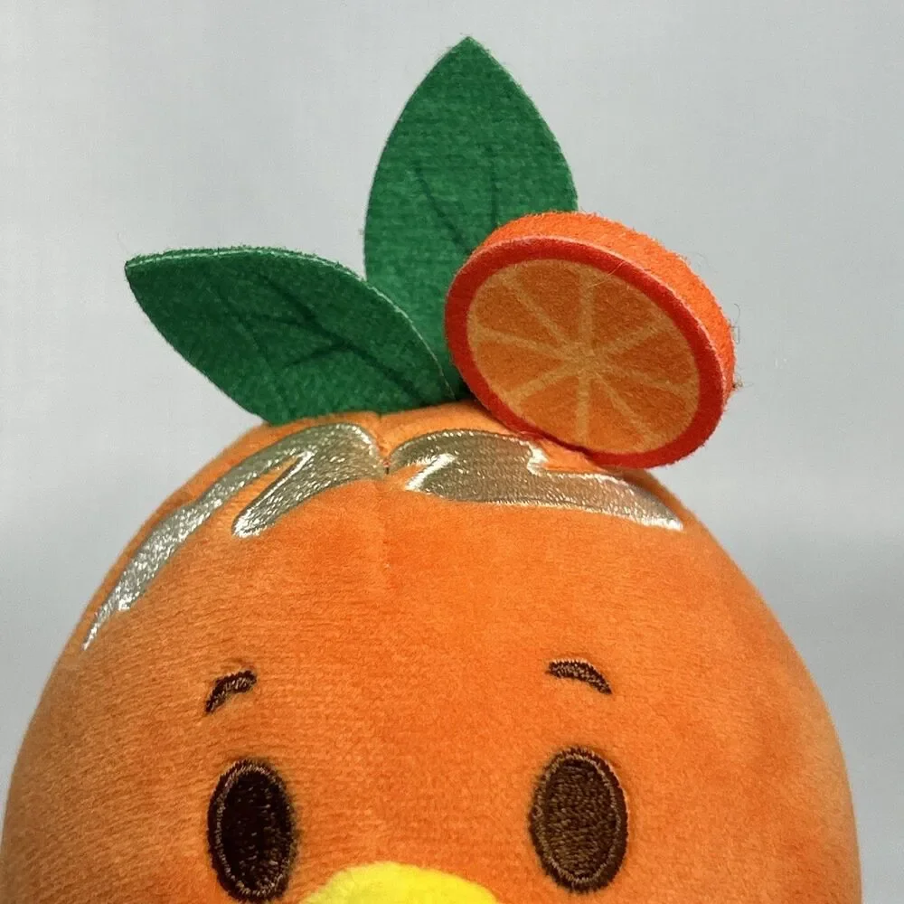 Disney Munchlings Micro Plush Orange Bird Citrus Cupcake Soft Stuffed Animal Toy - Picture 3 of 7